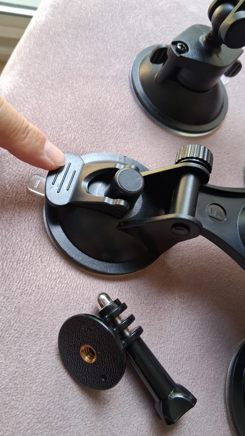 windshield suction 6 cups mount Insta360 invisible stick - photo 4