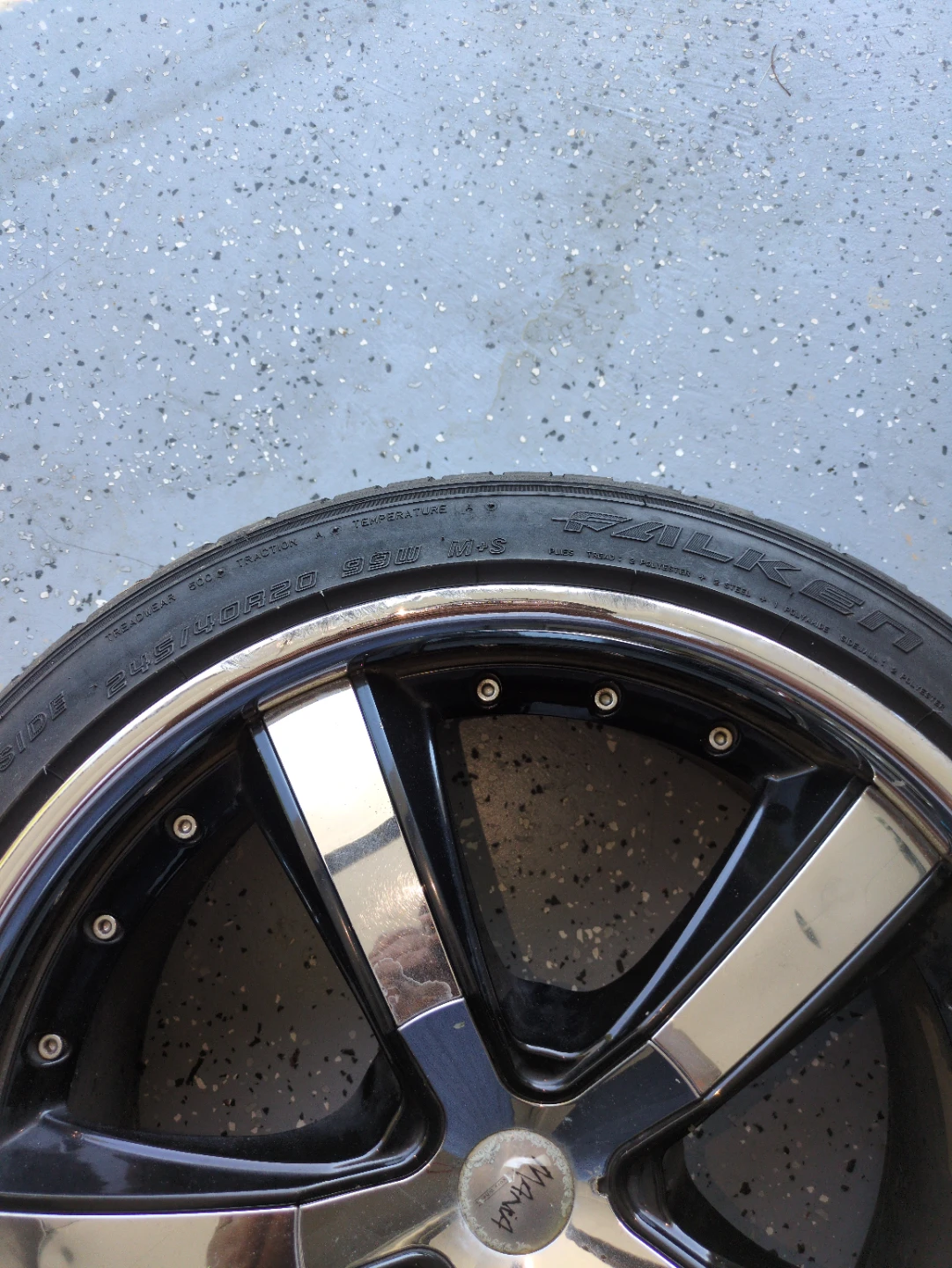 Falken 245/40R20 Tire and Wheel - photo 5