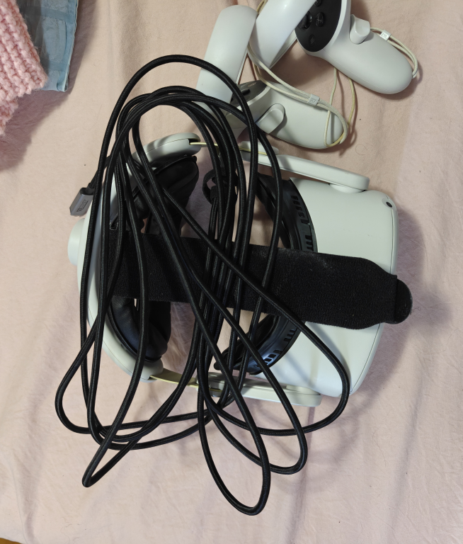 Meta Quest 2 VR Headset with Controllers and Accessories - photo 3