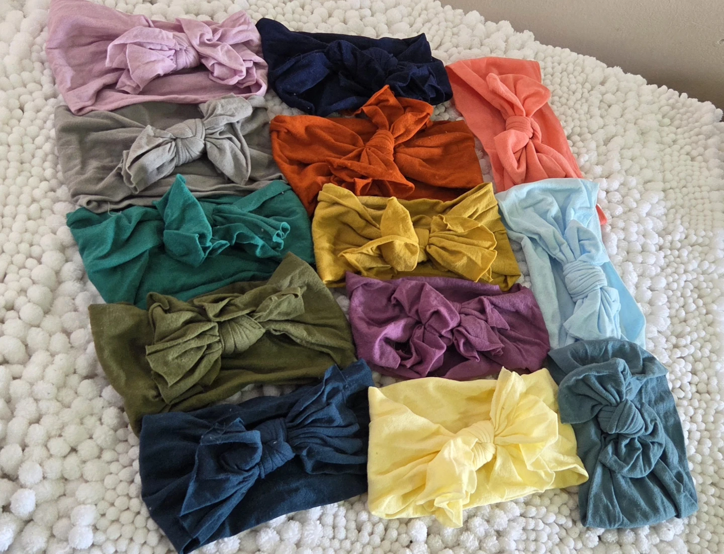 Baby Headbands with Bows - 13 Pack