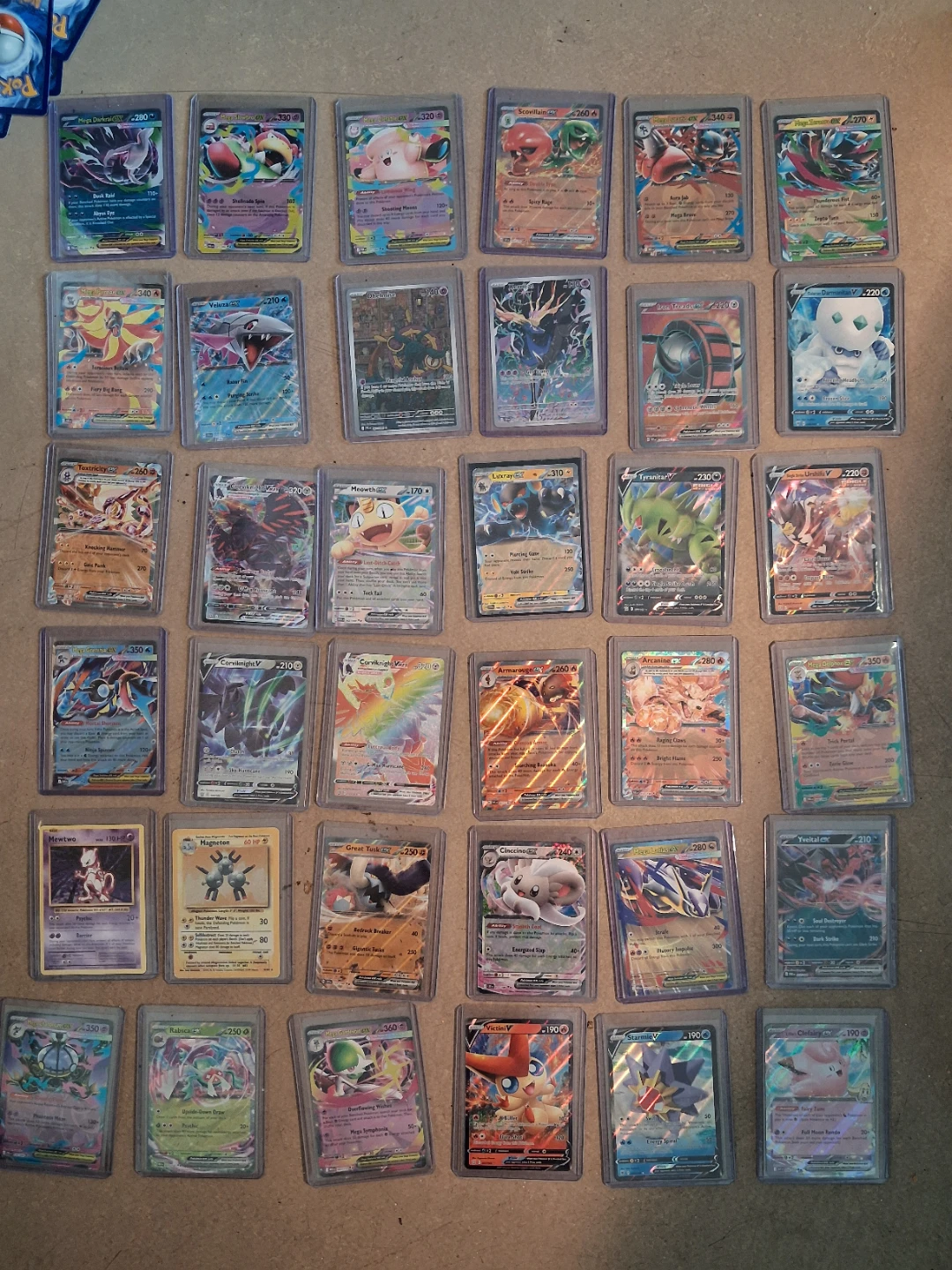 Assorted Pokémon Trading Cards