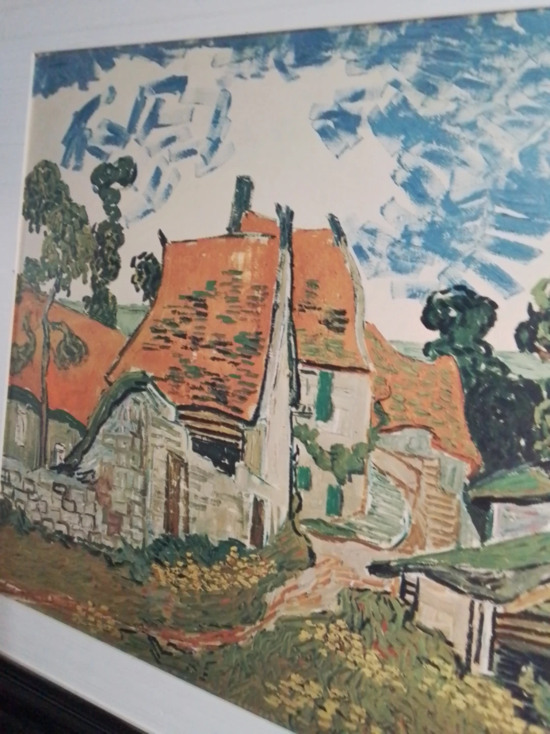Vng Vincent van Gogh "Street in Auvers" Framed Gallery Print - photo 3
