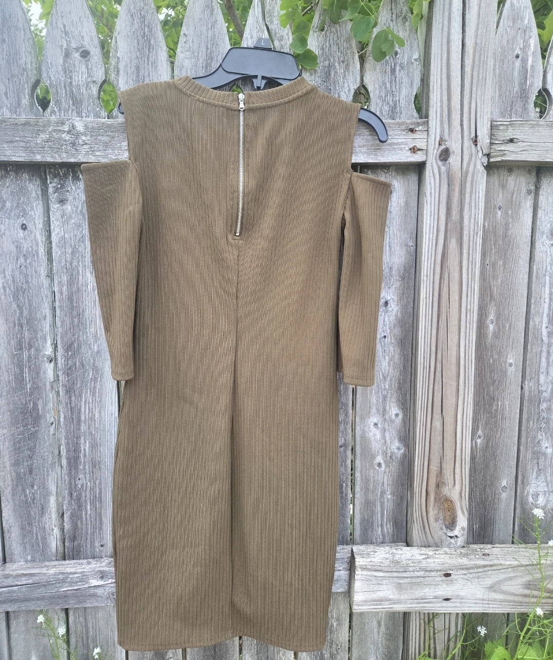 Forever 21 Cold Shoulder Ribbed Dress - photo 2