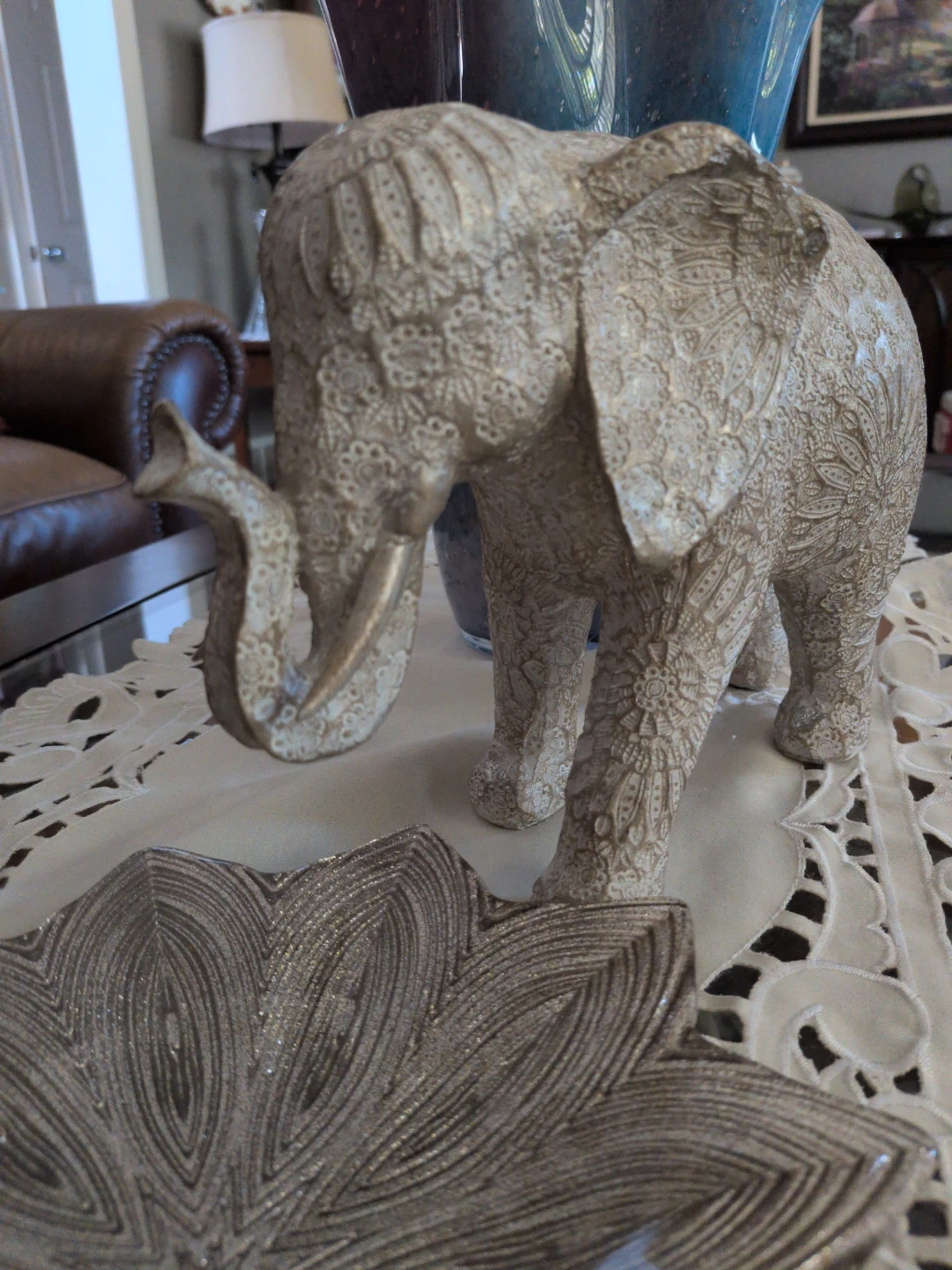 Decorative Elephant Figurine - photo 2