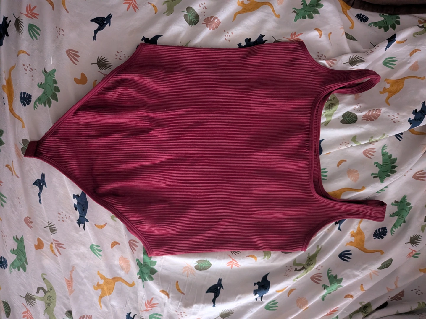 XXXL Ribbed Bodysuit - Maroon - Heyshape - photo 4