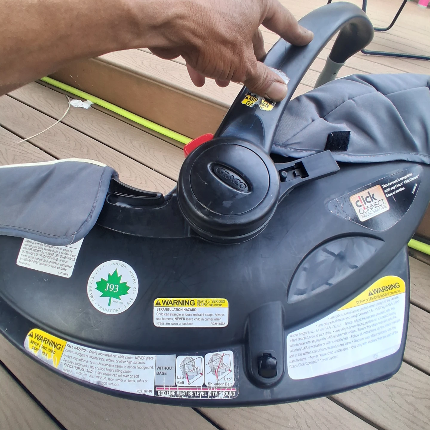 Graco SnugRide Infant Car Seat