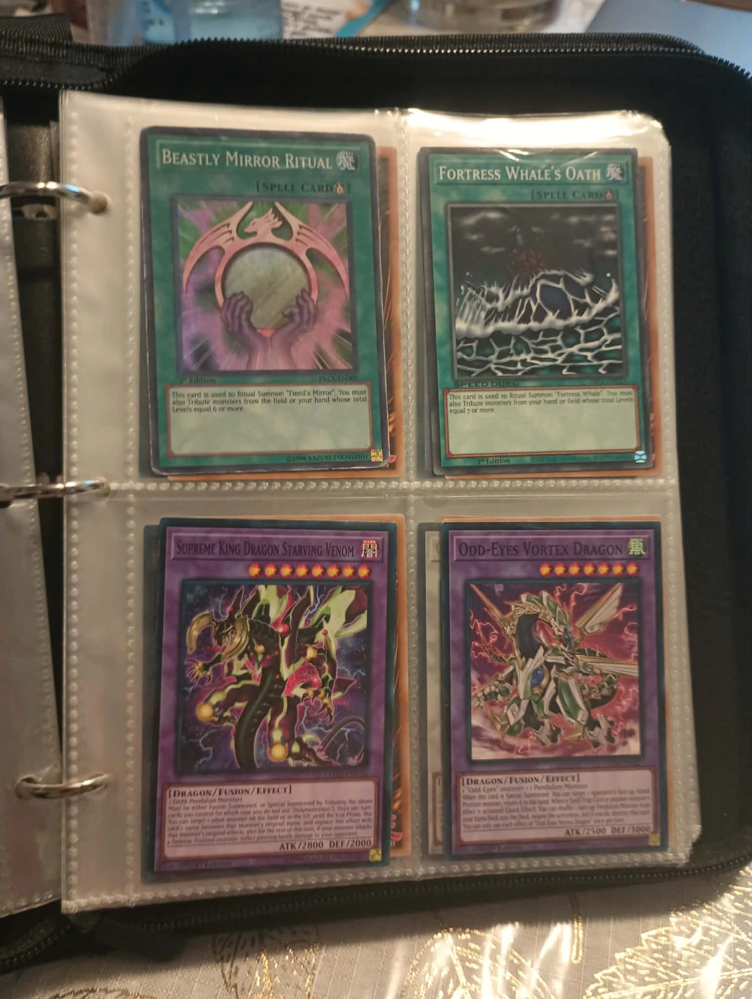 Yugioh Cards Dark Magician Girl Binder part2 - photo 5