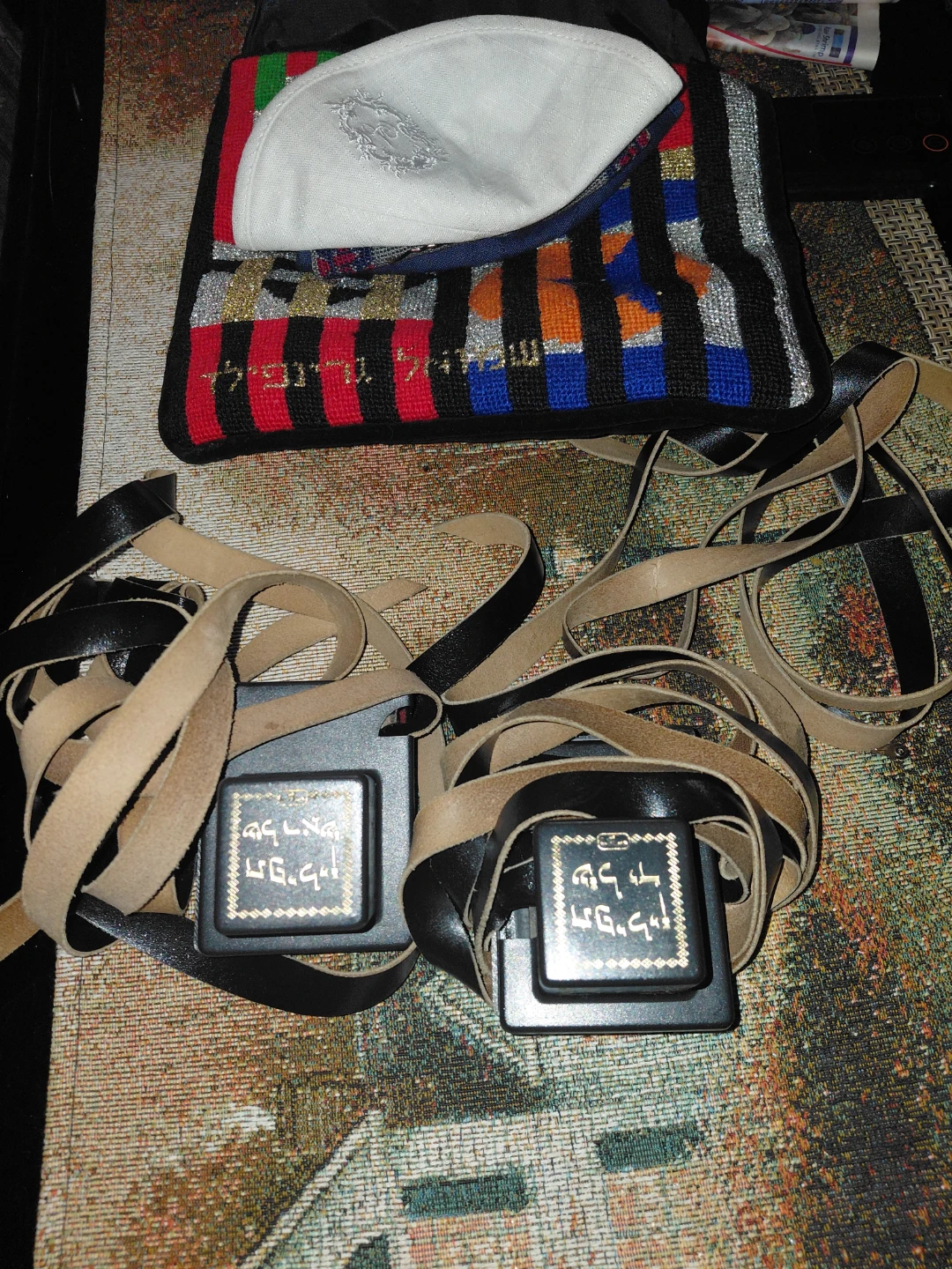 Tefillin Set with Tallit Bag
