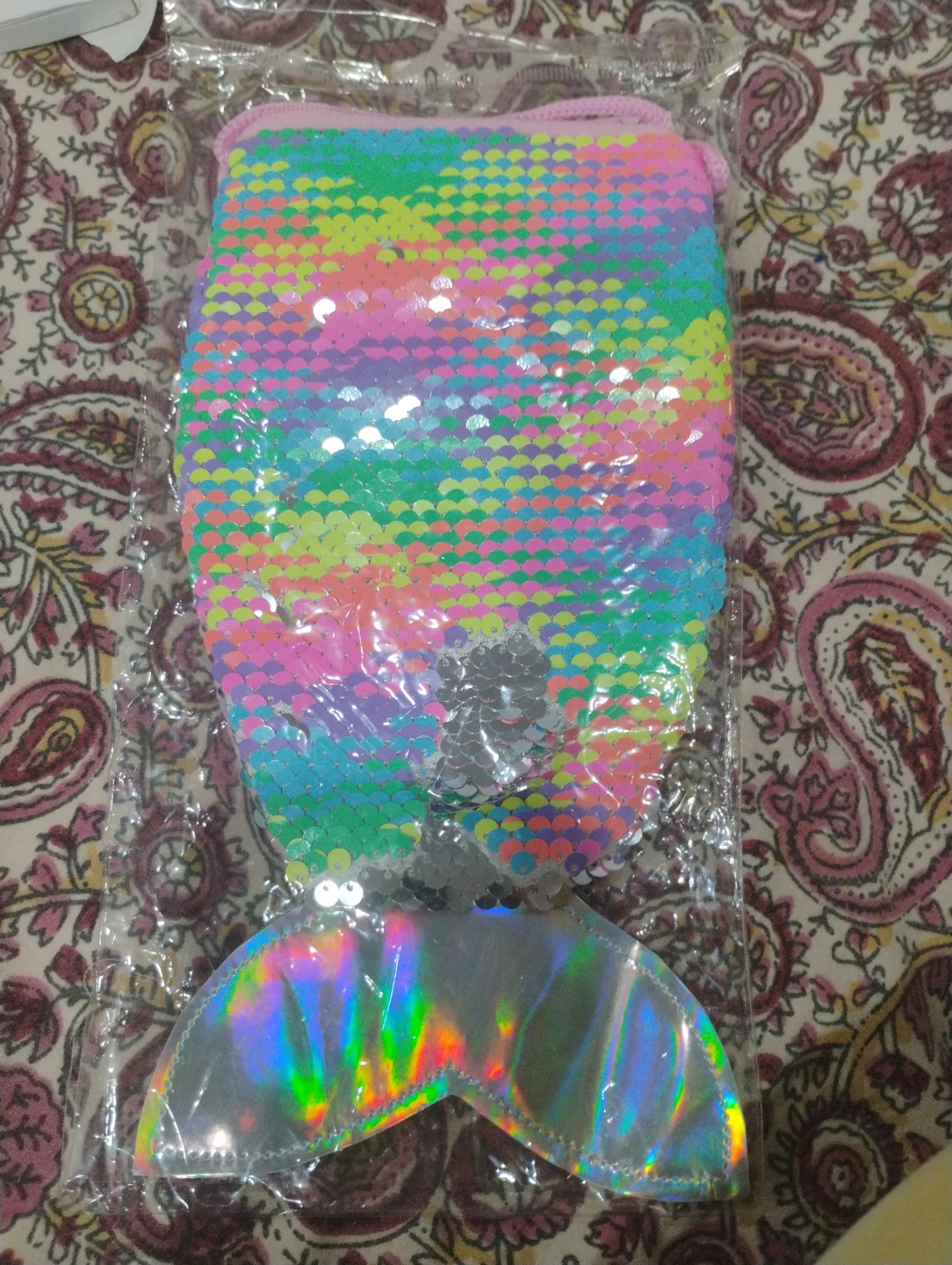 Atsabdas Kids Mermaid Tail Coin Purse - photo 3