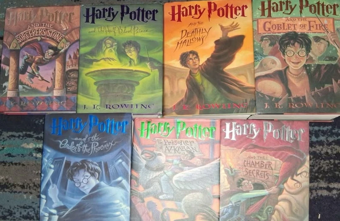 Complete hardcover set of the Harry Potter