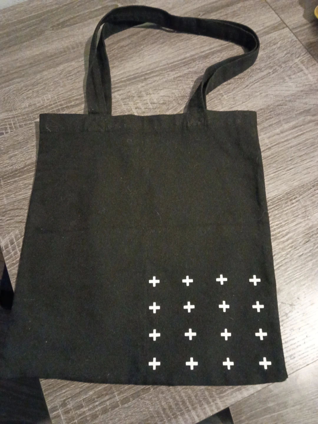 Ksubi Black Canvas Tote Bag - photo 2
