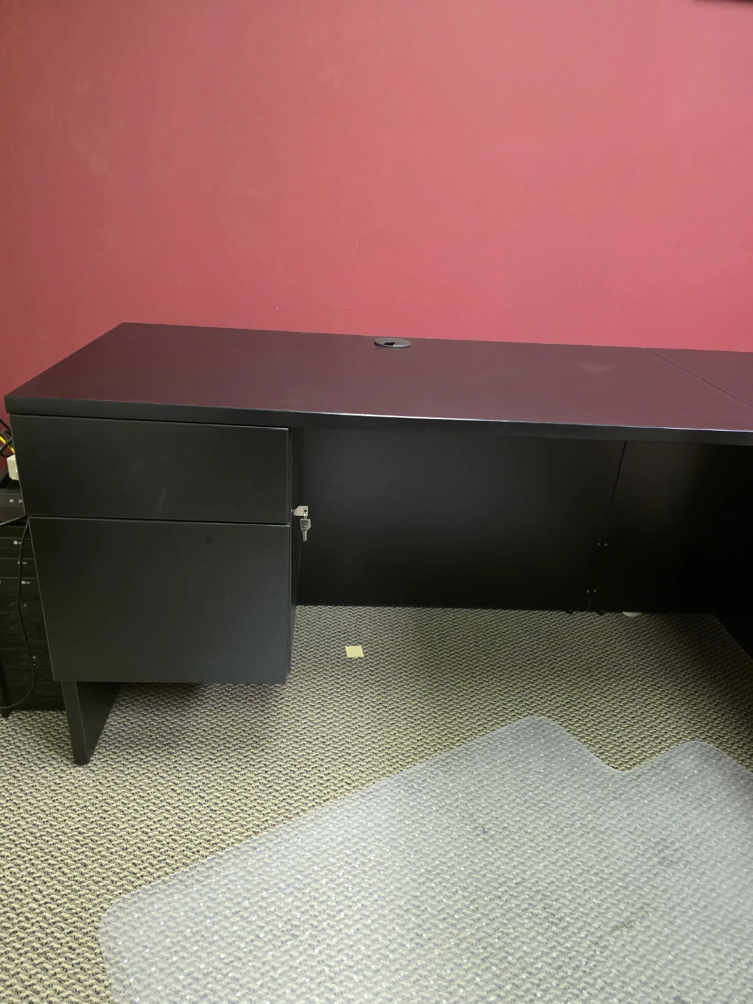 Used Office Desk-2 piece - photo 2