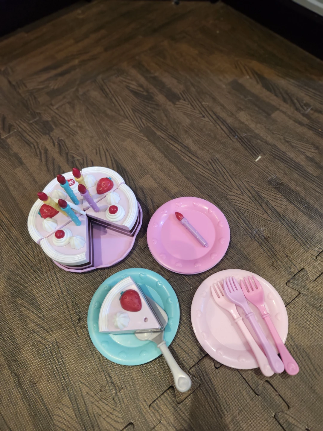 Plastic Toy Birthday Cake Set - photo 3