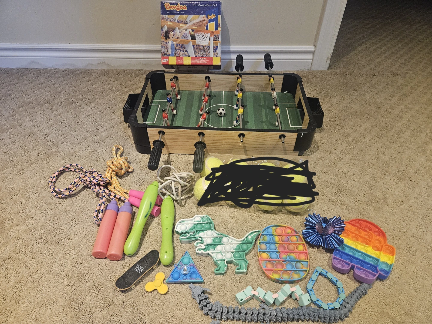 Table Football, Kid's Baseball/ Goalie Gloves, Monopoly & others - photo 2