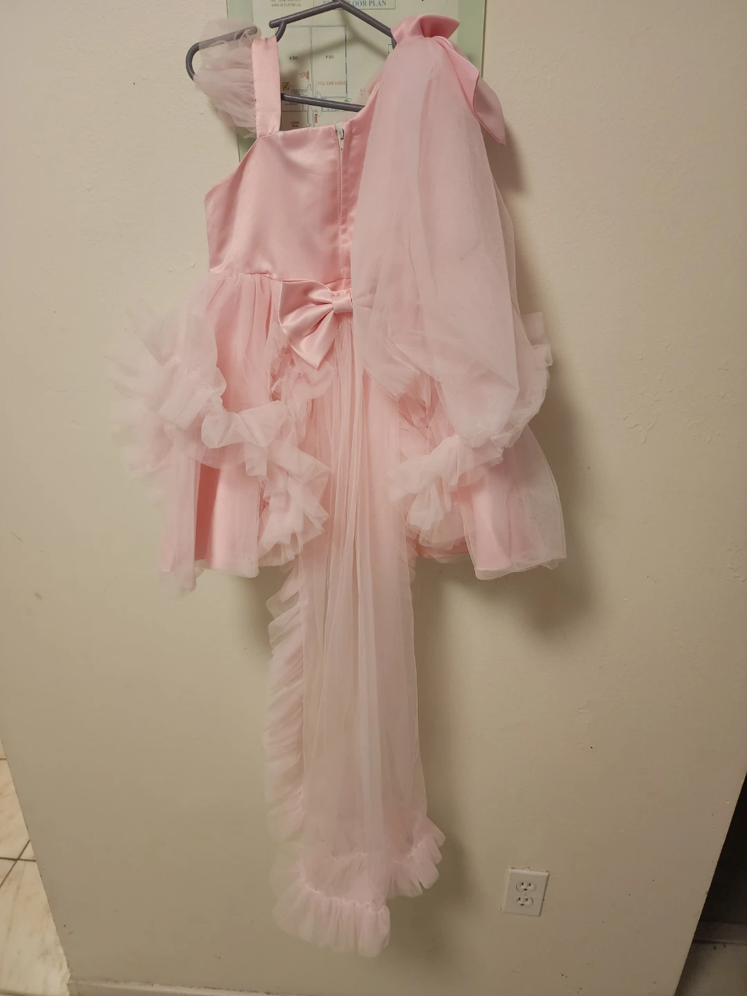 Pink Tulle Dress with Sequins - photo 5
