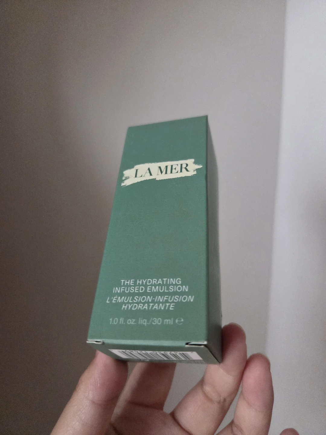 Empty box La Mer The Hydrating Infused Emulsion 30ml