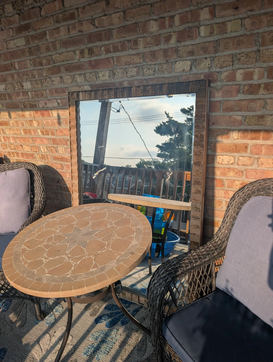 Large mirror