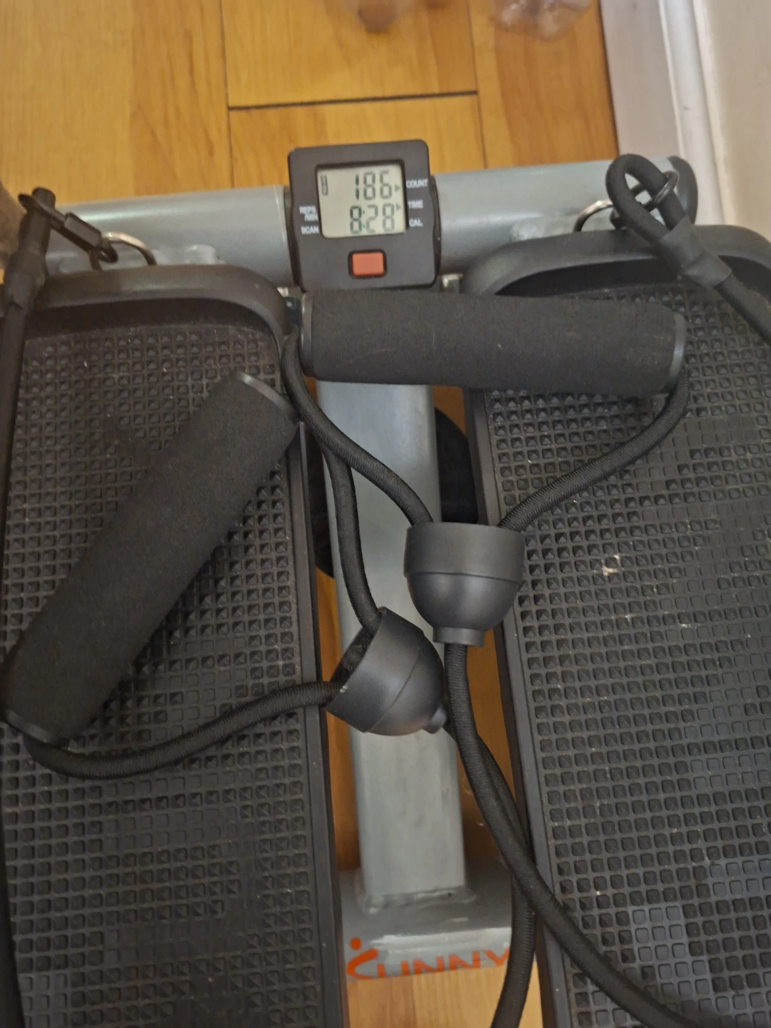 Sunny Health & Fitness Stepper with Resistance Bands