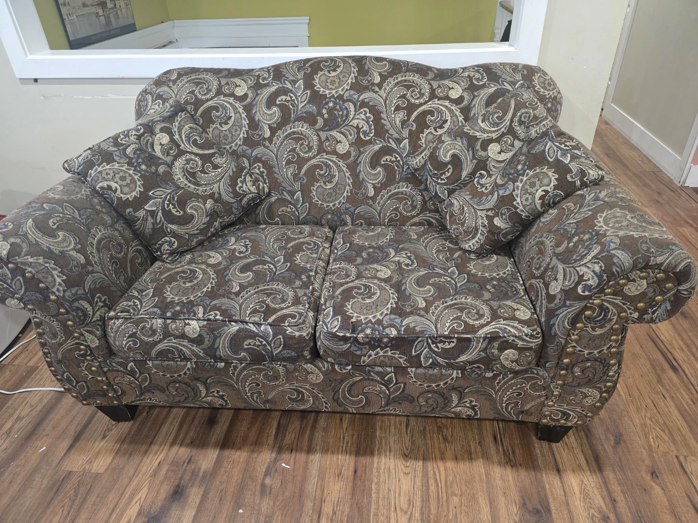 Paisley Print Sofa - photo 2