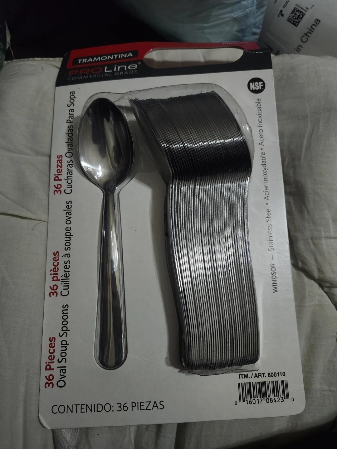 Tramontina ProLine Oval Soup Spoons - 36 Pieces