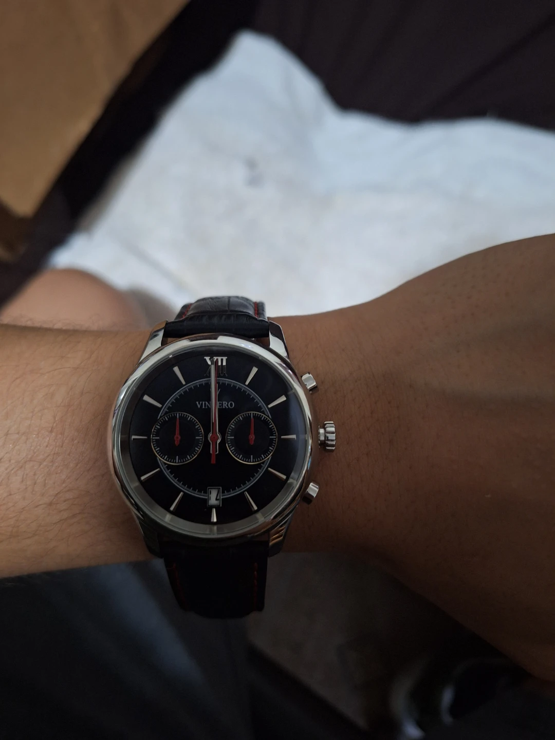 Mens Vincero watch Bell weather.