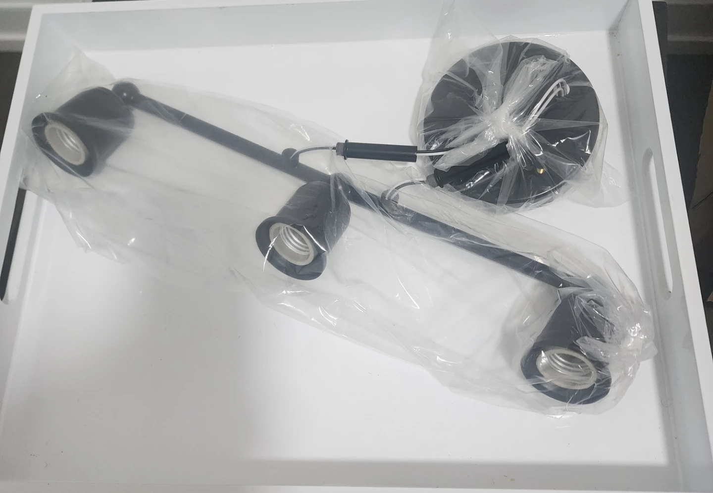 Black Track Lighting Fixture - photo 2