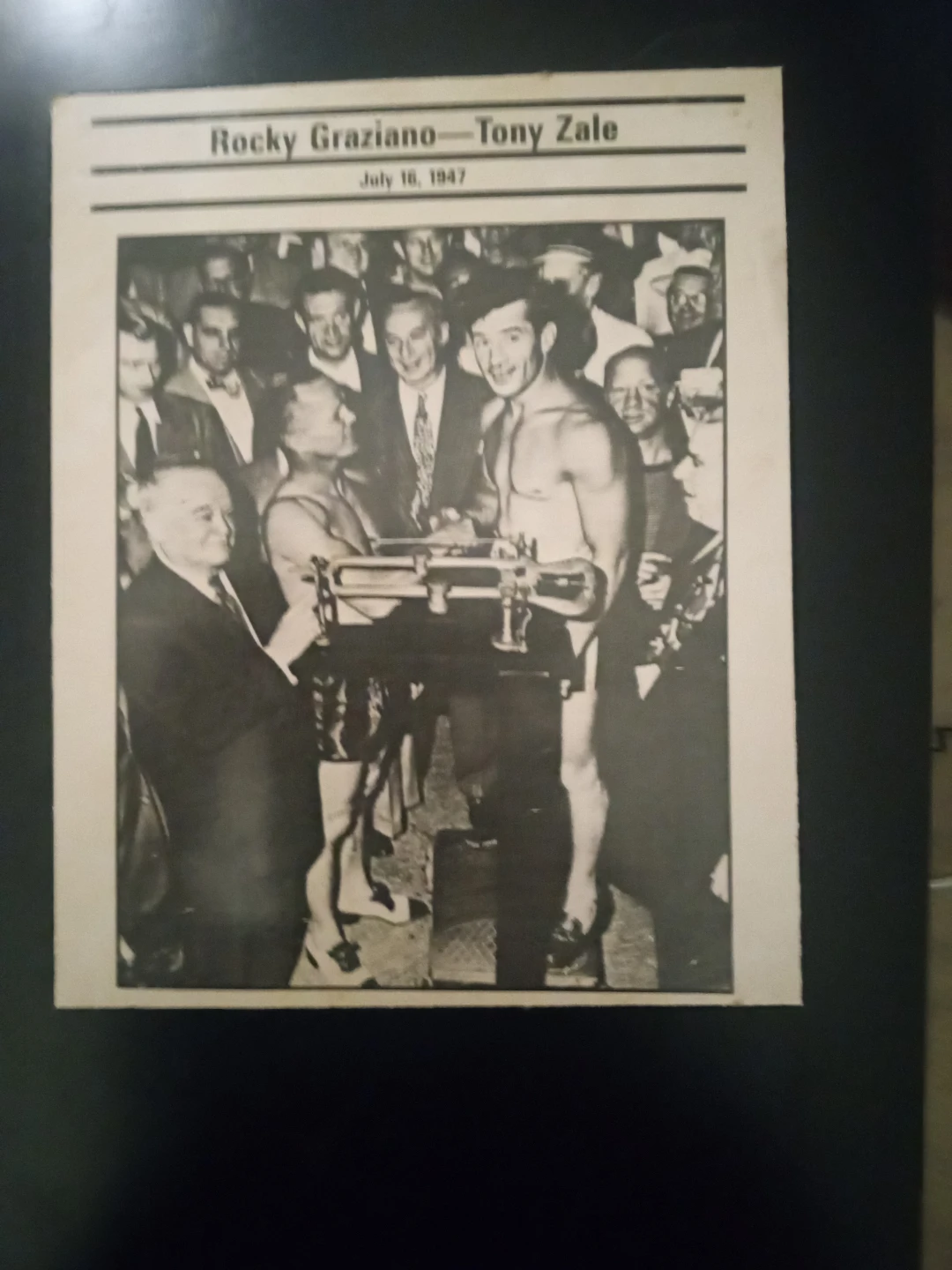 Vintage Boxing Memorabilia - Famous Fight Posters - photo 5