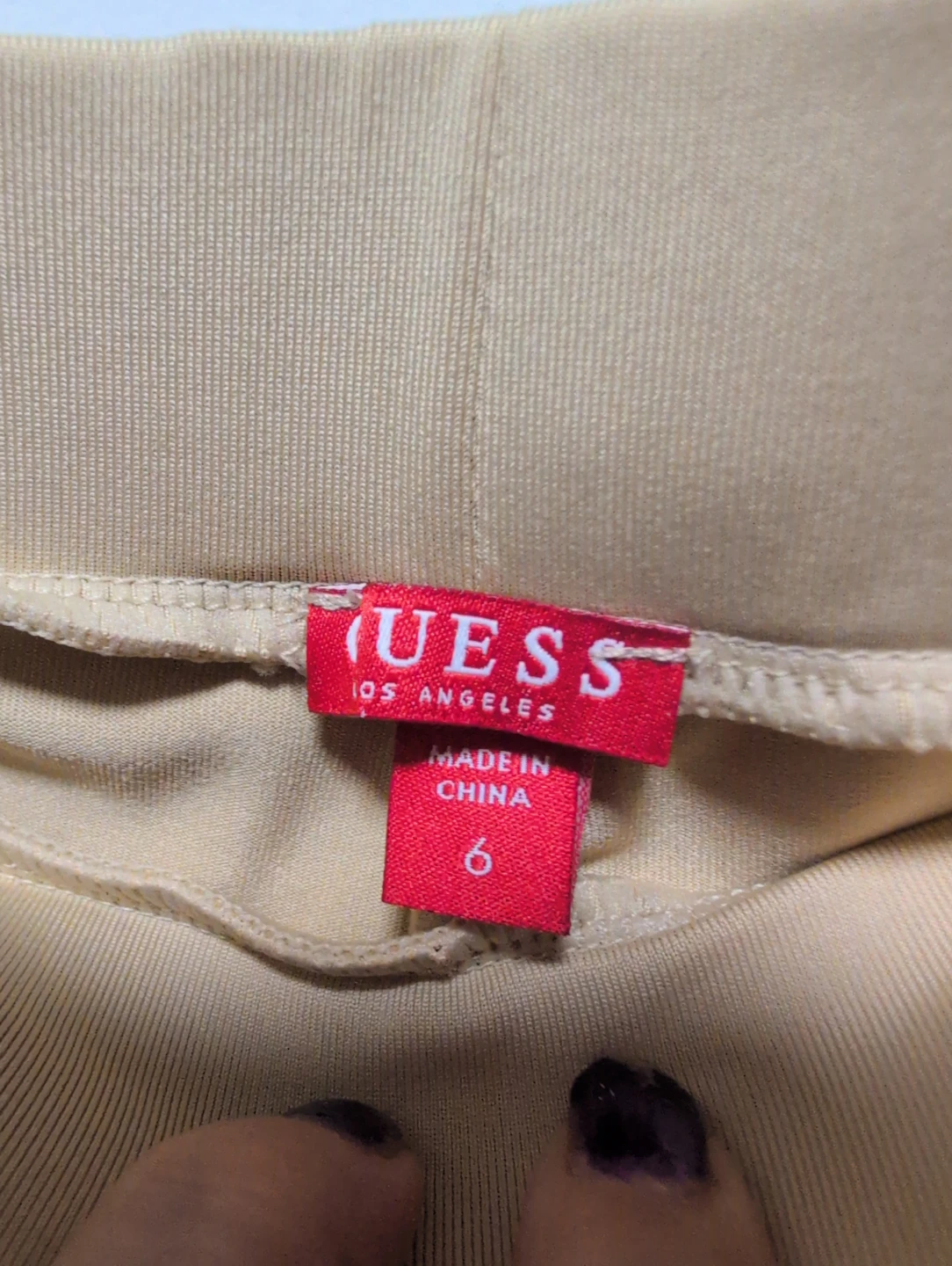 Guess Kids Leggings - Tan - Size 6 - photo 4