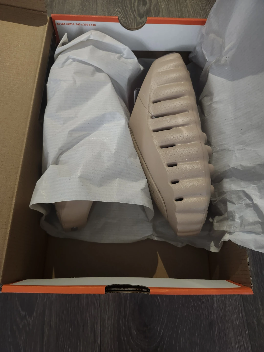 Size 10 Nike Mind 001 Slides Hemp