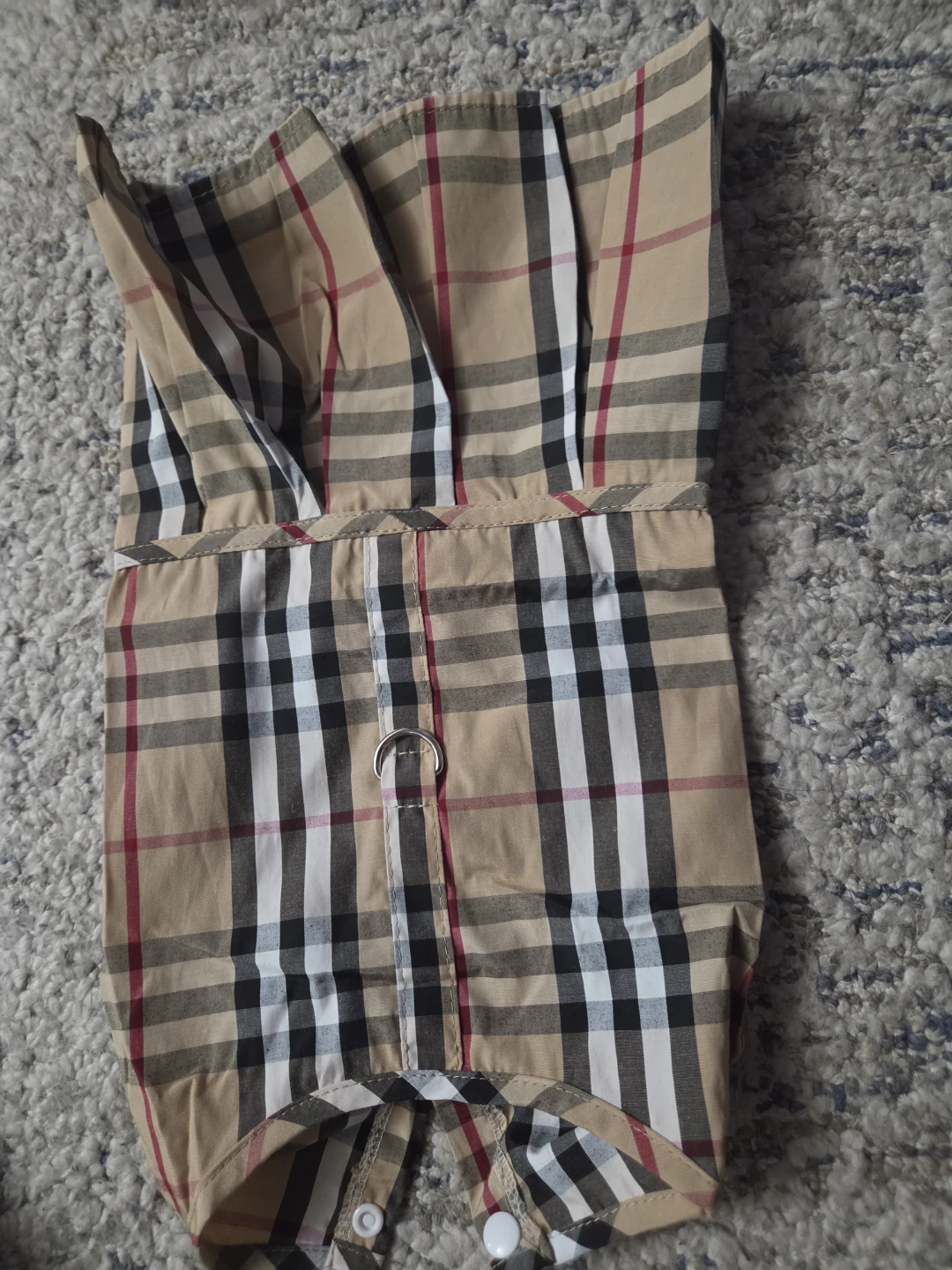 Plaid Dog Dress/Harness