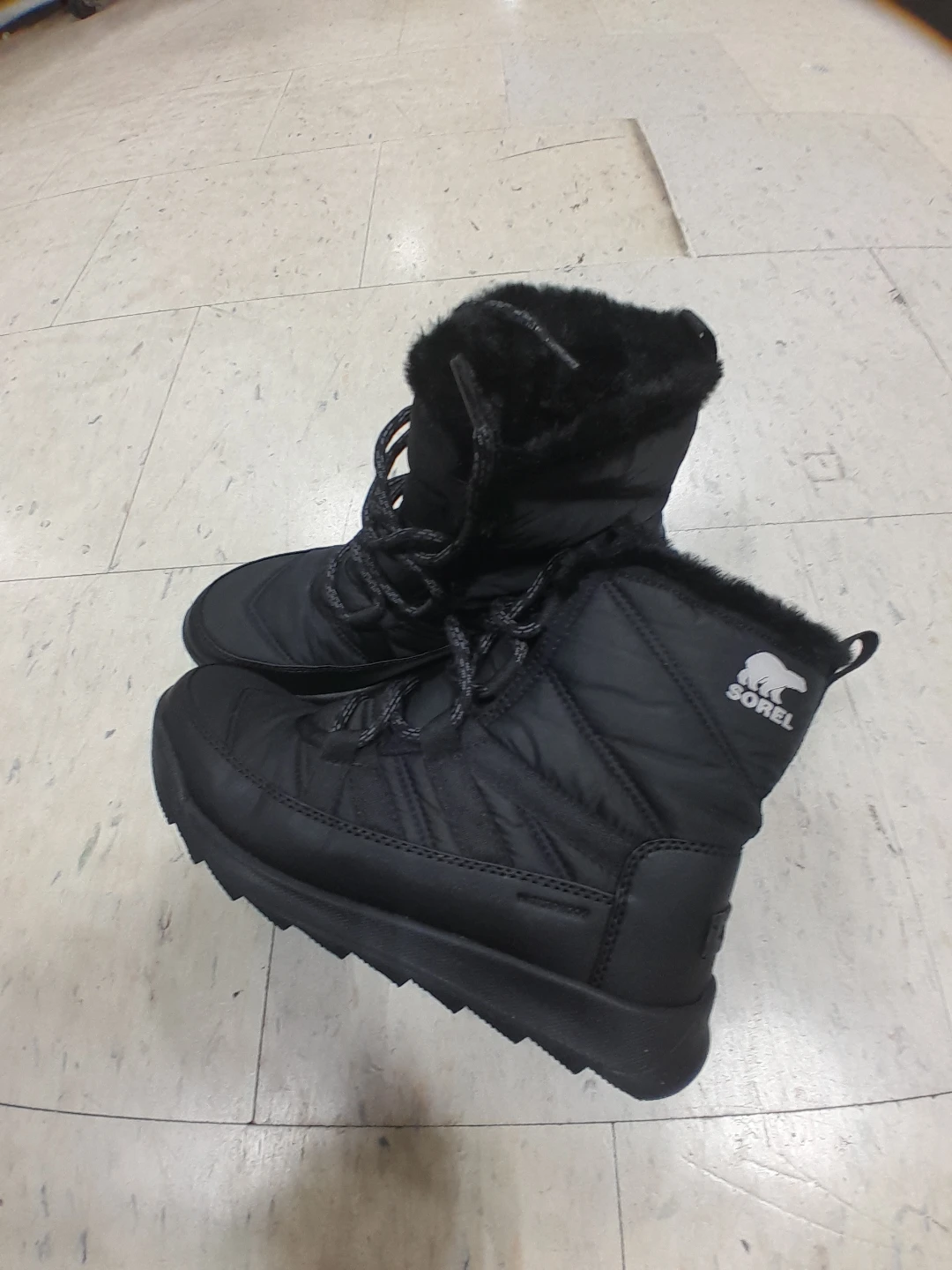 Sorel Black Winter Boots Women's Size 7