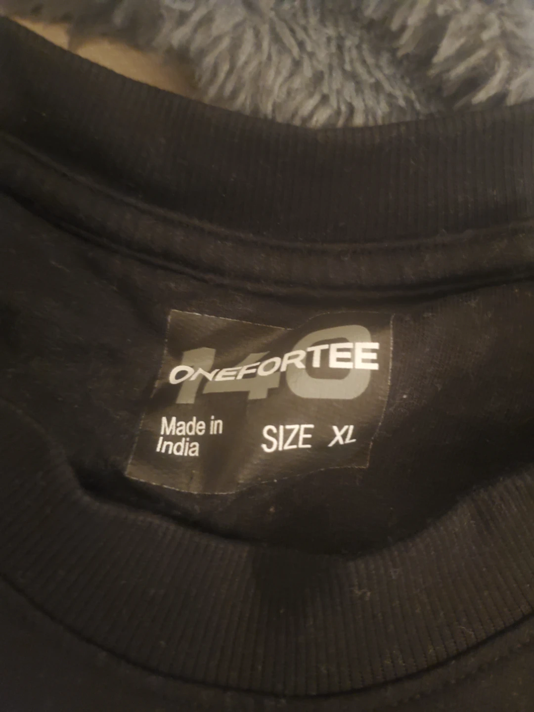 ONEFORTYTEE Black T-Shirt Size XL - photo 2