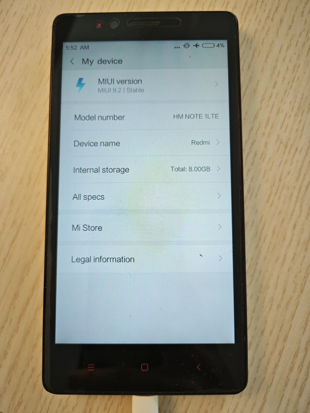Xiaomi Redmi Note 1 LTE Smartphone - photo 3