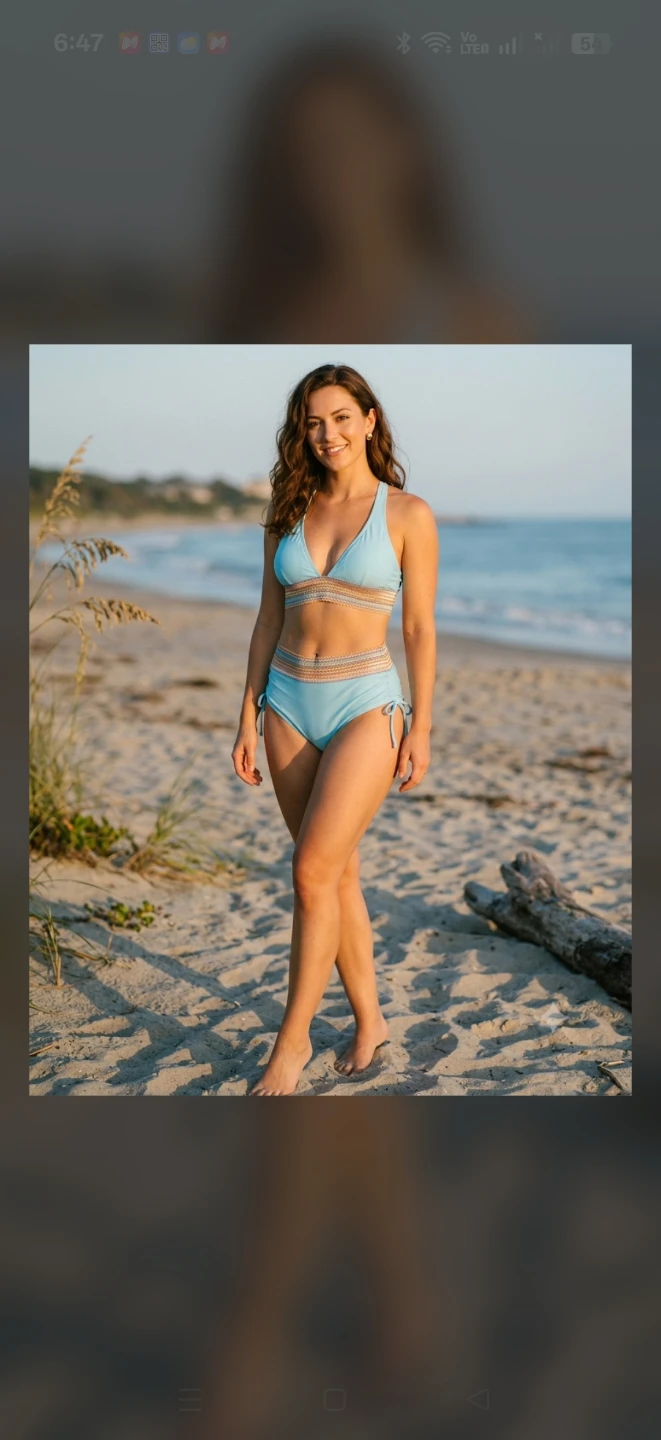 Elegant 2 pieces bathsuit