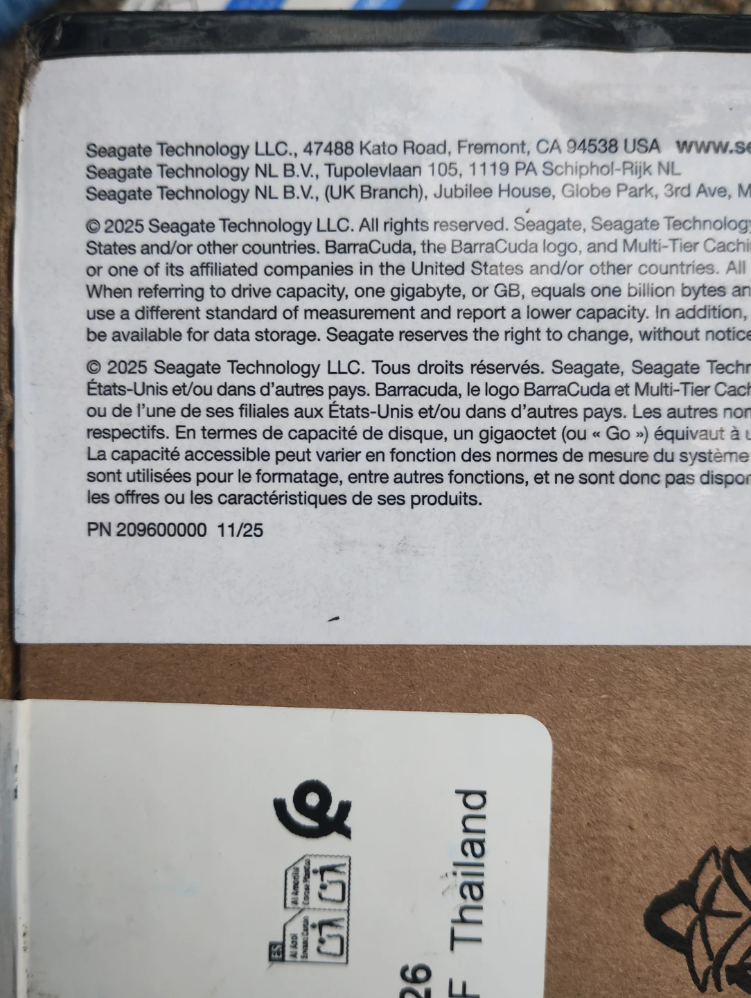 Seagate Internal Drive SATA 8GB - photo 2