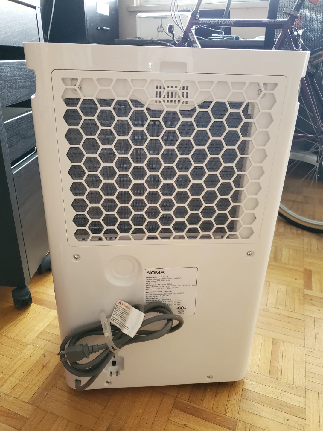 NOMA 50 Pint 2-Speed LED Dehumidifier - photo 3