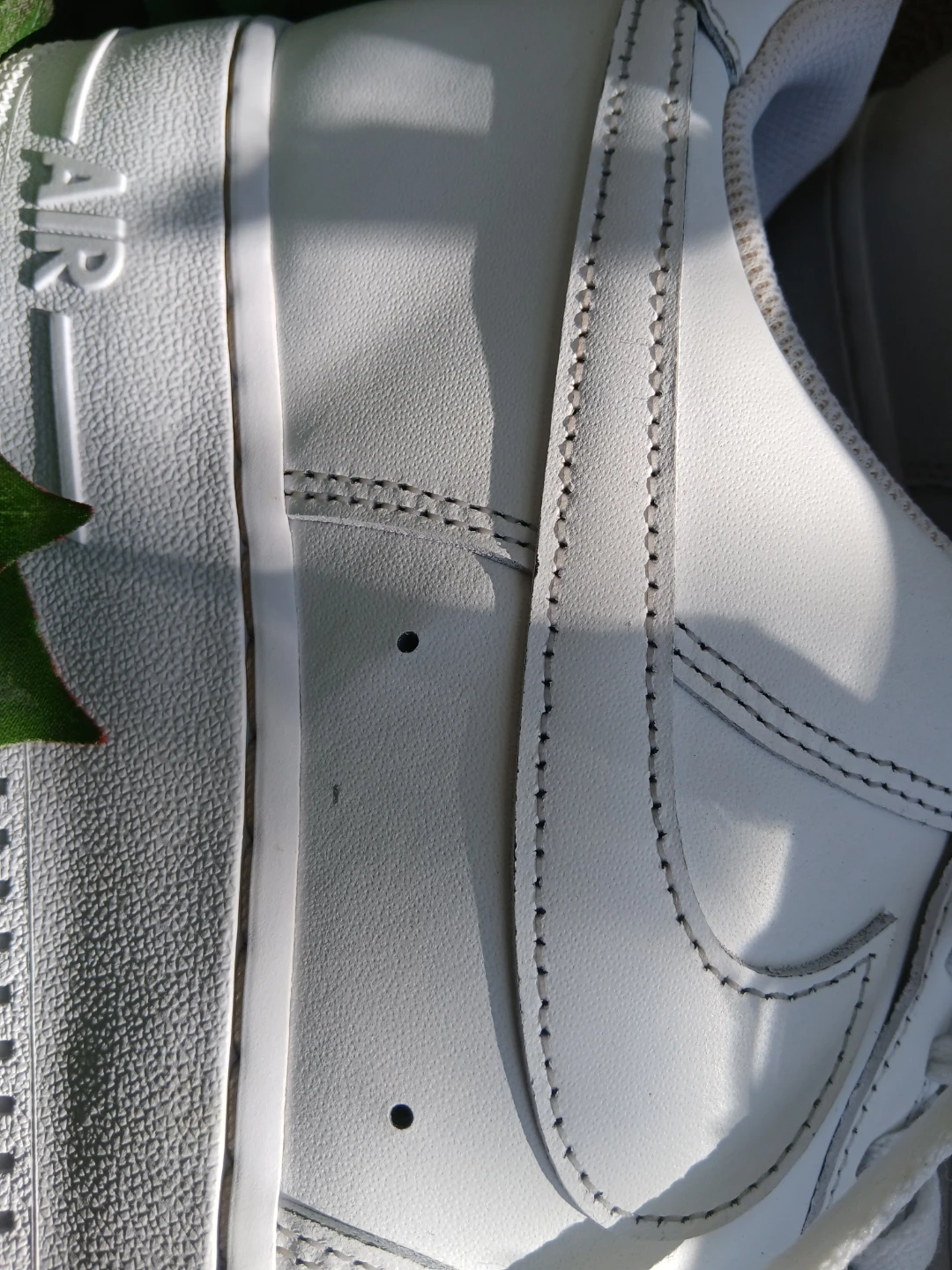 Nike Air Force 1 White Sneakers - photo 3