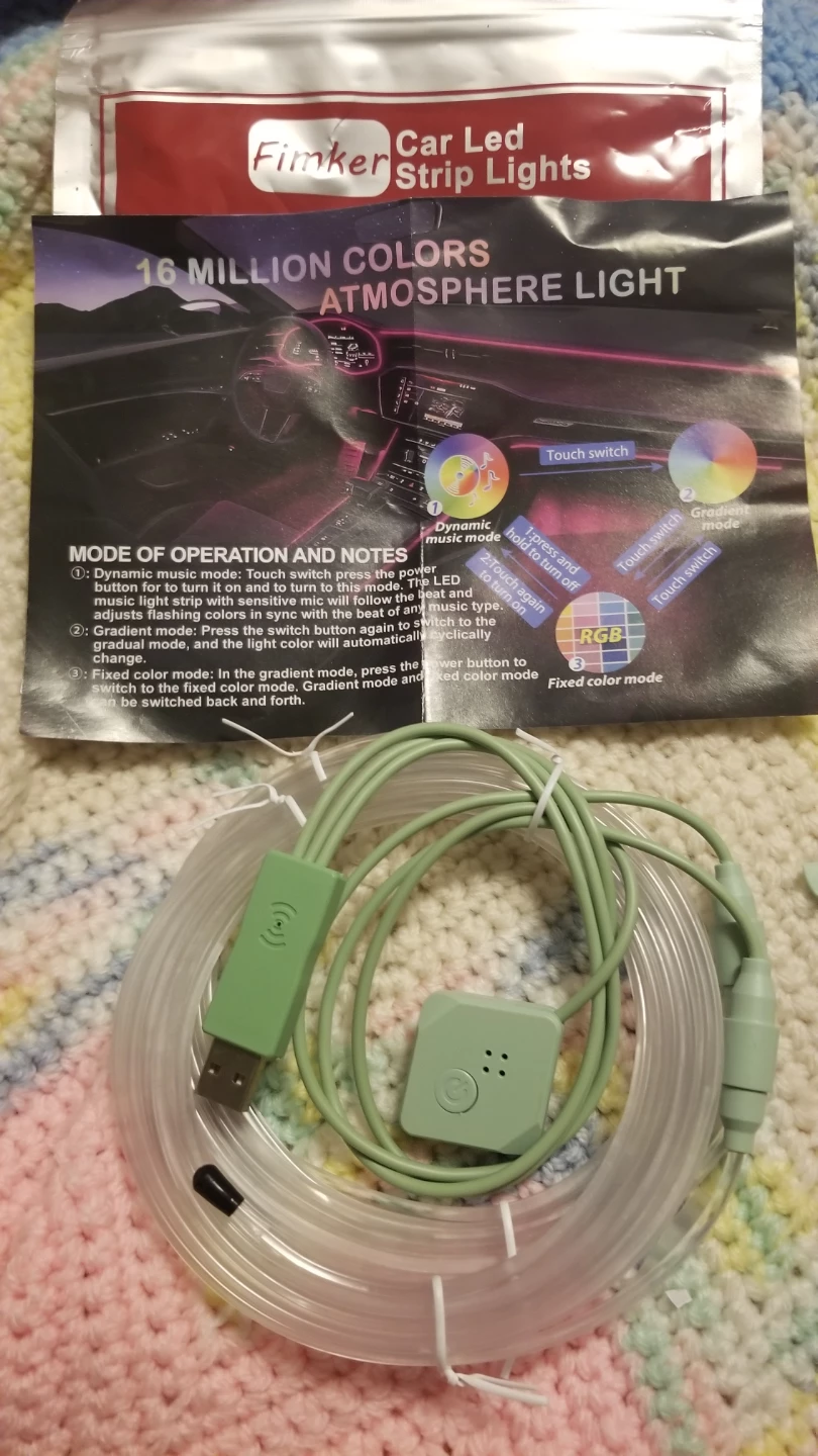 Car Interior LED Strip Lights