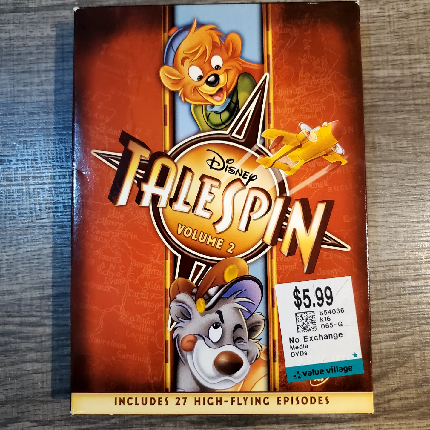 🎬 Disney's TaleSpin Volume 2 - A 3 DVD Box Set