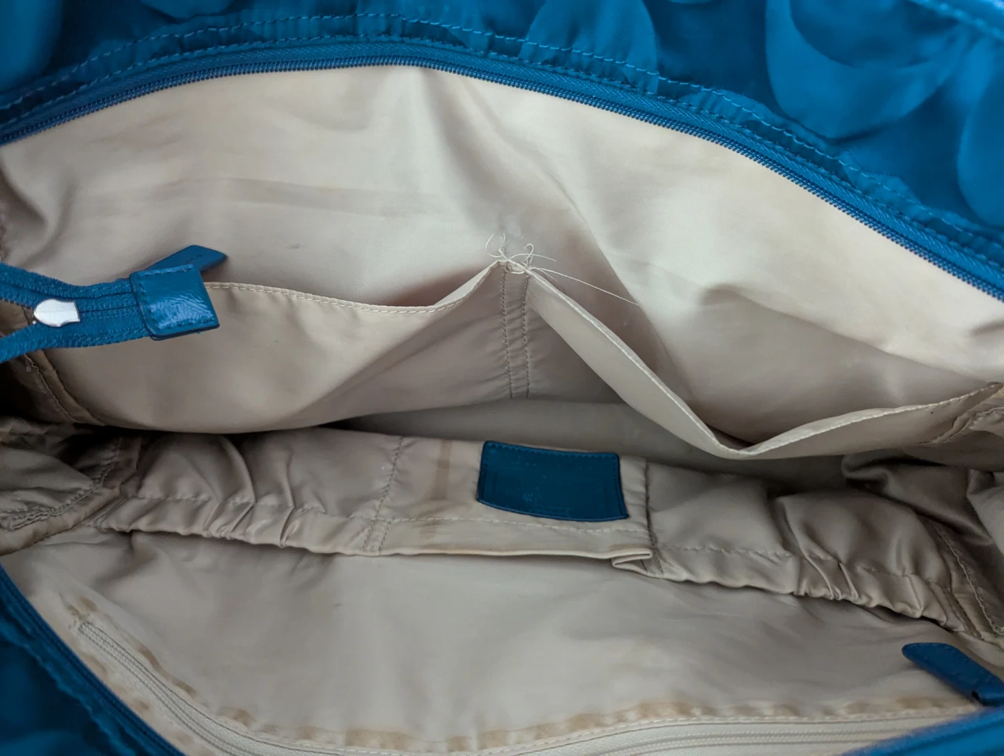 Coach Teal Signature Diaper Bag - photo 4