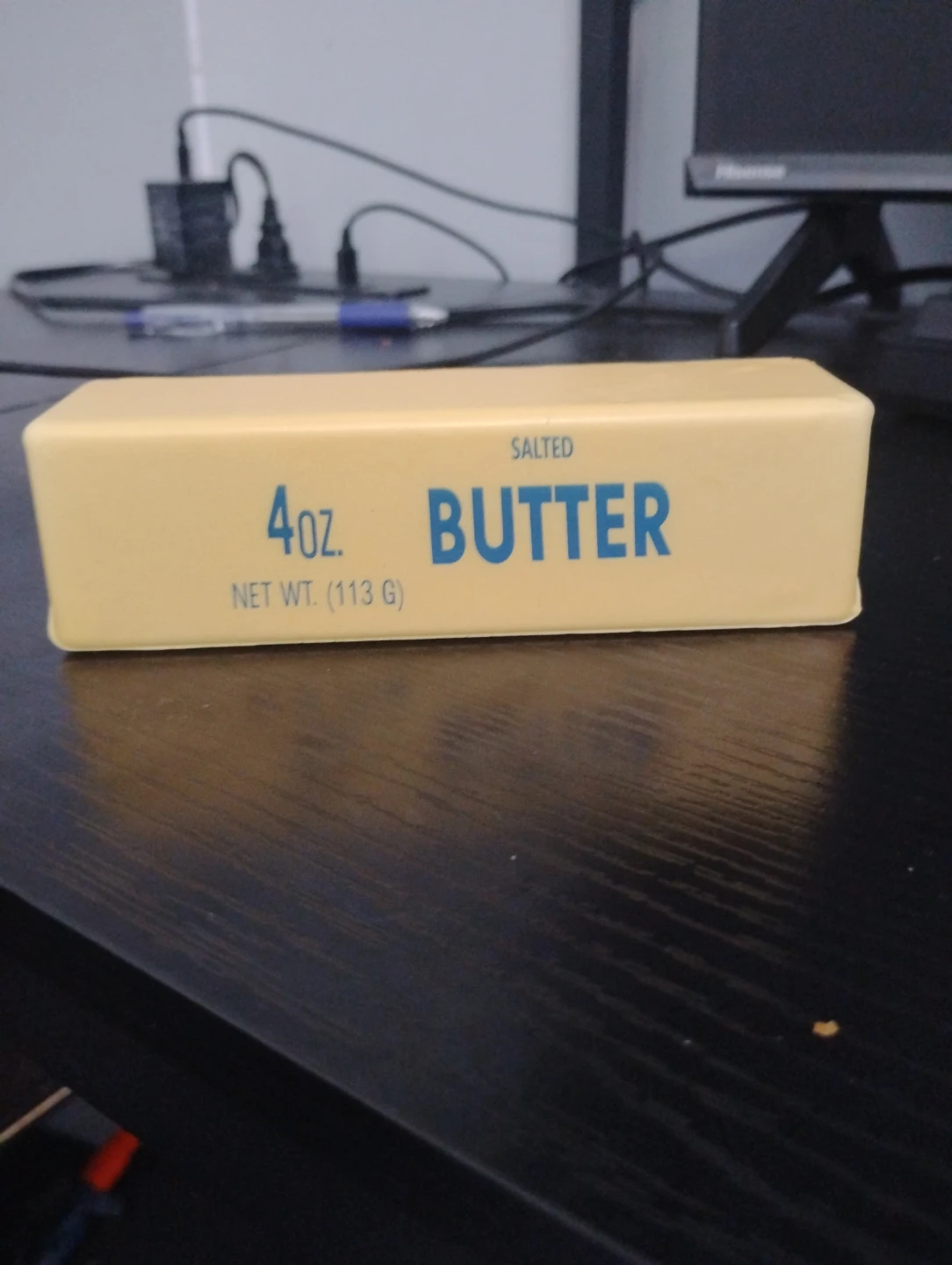 Salted Butter Stick Stress Toy foam