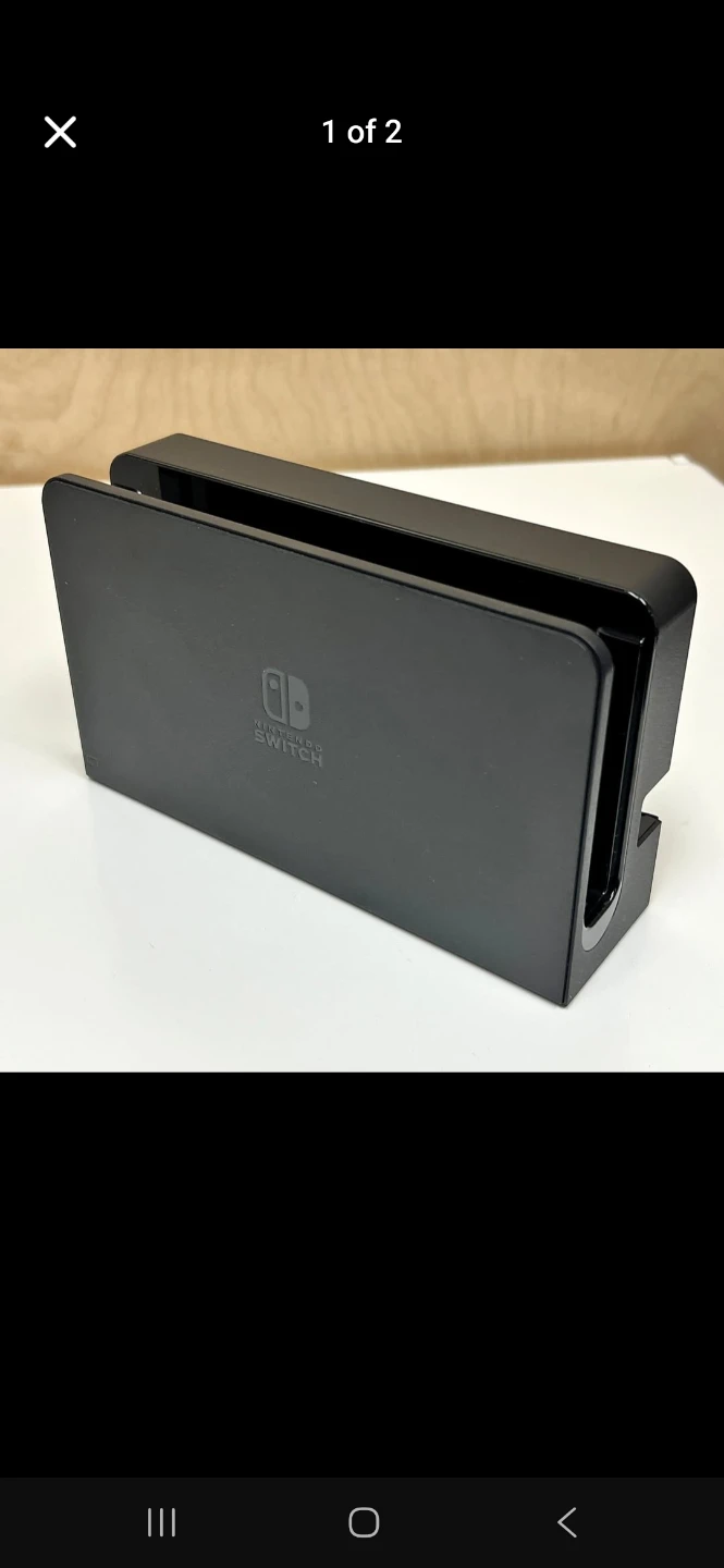 Nintendo Switch OLED Console with Dock and Power Adapter - photo 2