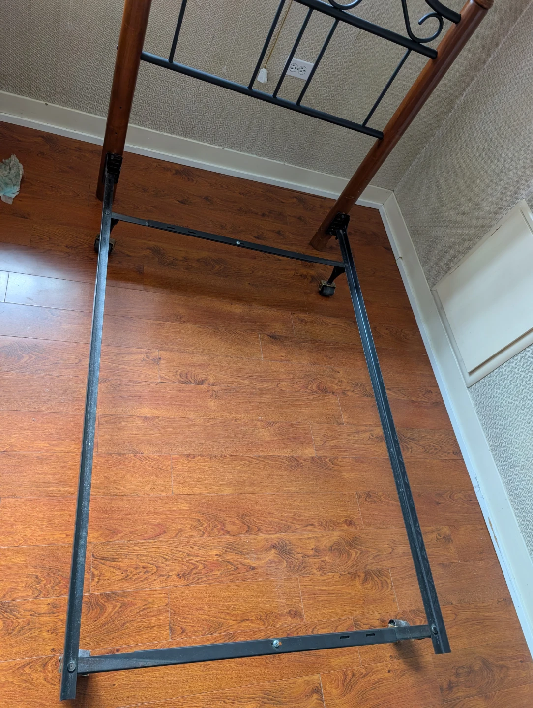 Twin Mattress with Box Spring and Frame - photo 5