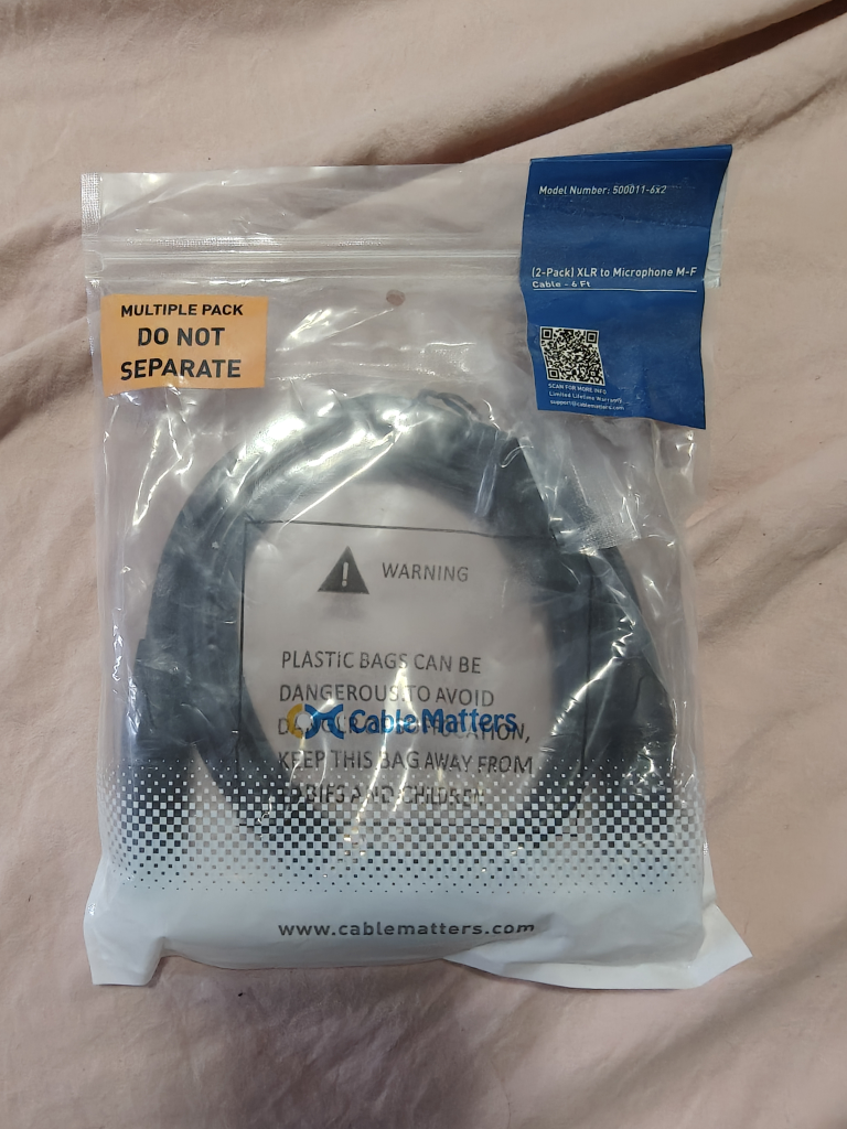 Cable Matters XLR Cables - 6 Ft