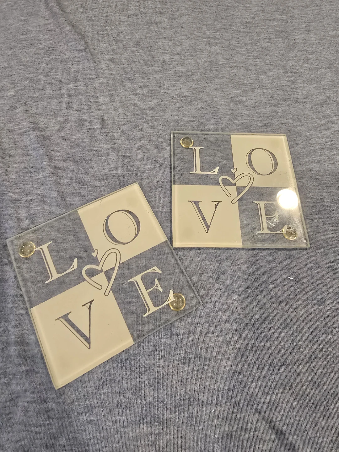 Vineyard Collection "Love" Coasters