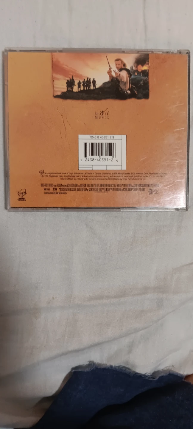 Rob Roy Original Motion Picture Soundtrack CD - photo 2