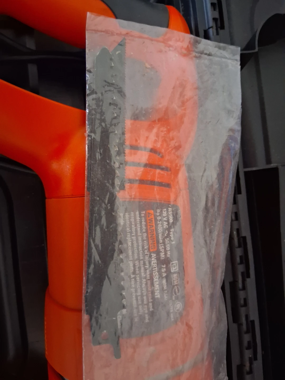 Black & Decker RS500 Reciprocating Saw - photo 2