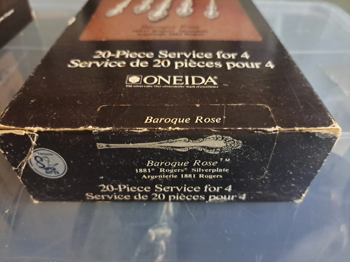 Oneida Baroque Rose Silverplate 20-Piece Flatware Set - photo 2