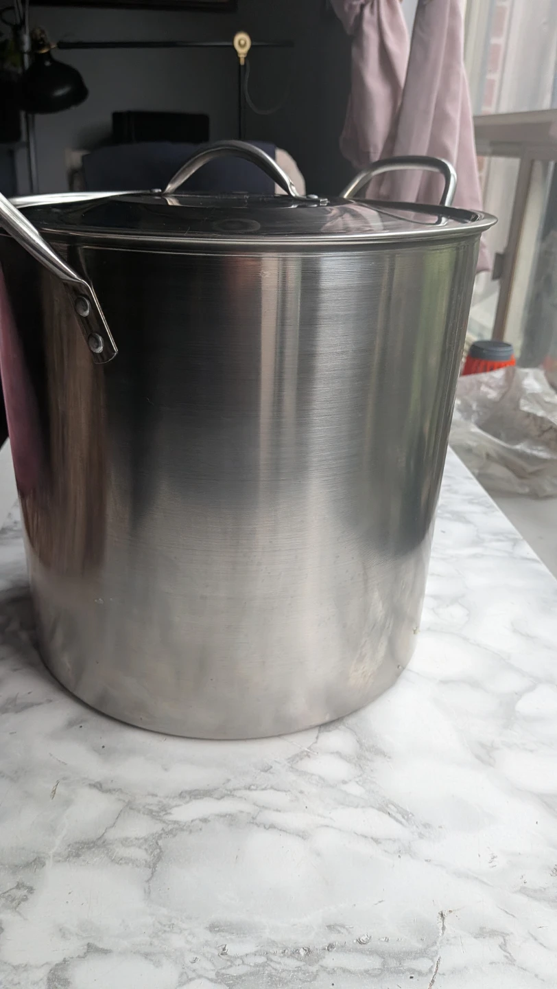 Stainless Steel Stock Pot 13L
