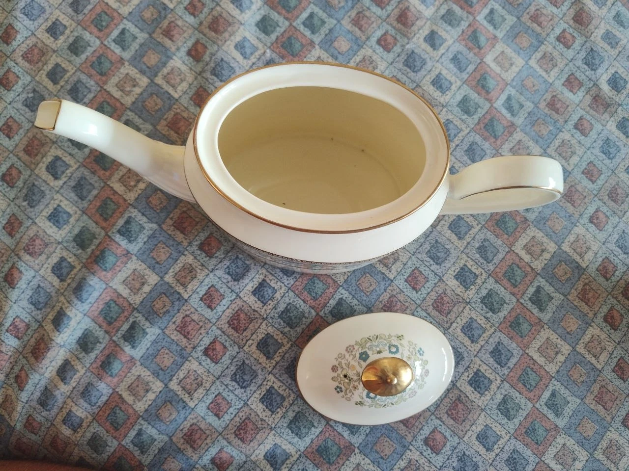 Vintage Minton Henley Fine Bone China Teapot with Lid - photo 4